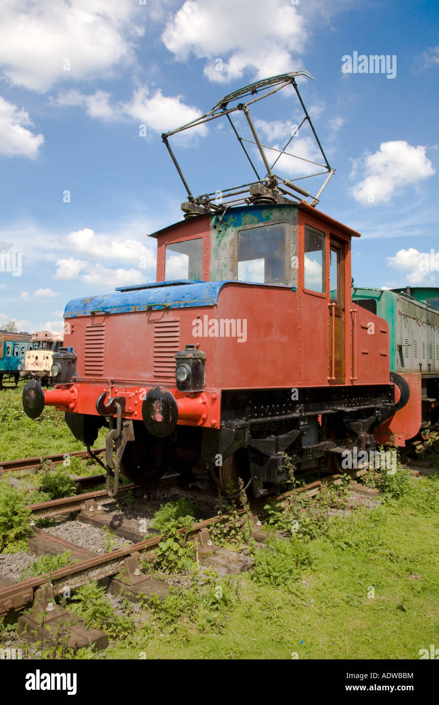 A Battery/Electric Shunt Little Bowden train yard, Baginton