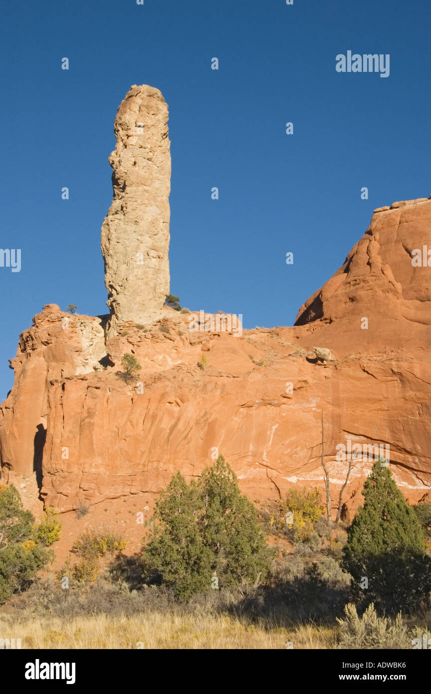 Utah Cannonville Kodachrome Basin State Park sandstone chimney Stock Photo