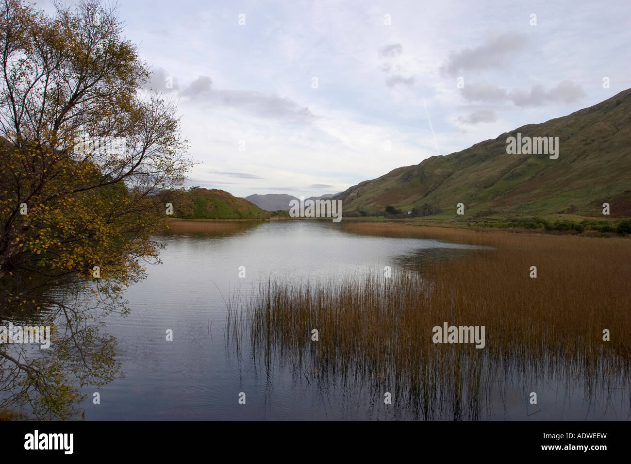 Ireland Galway Landscape Stock Photo
