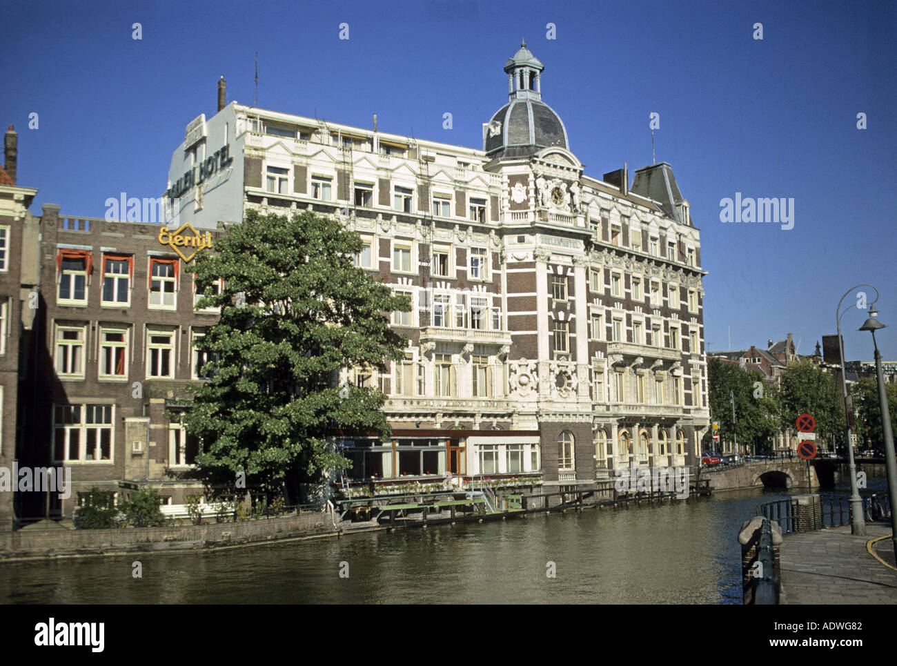Netherlands The Doelen Hotel in central Amsterdam Stock Photo Alamy