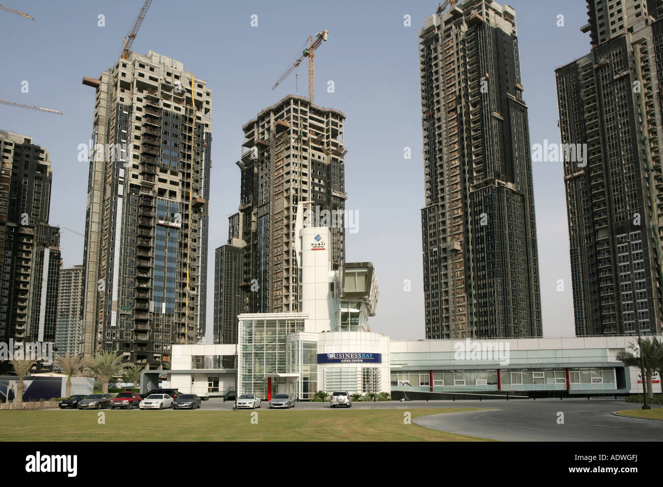 ARE, United Arab Emirates, Dubai Business Bay Real Estate developing