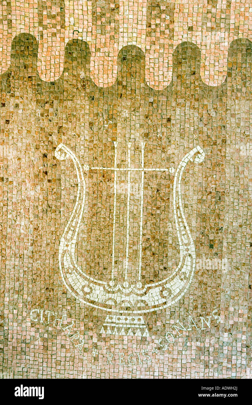 Mosaic in The Basilica of the Annunciation Stock Photo Alamy