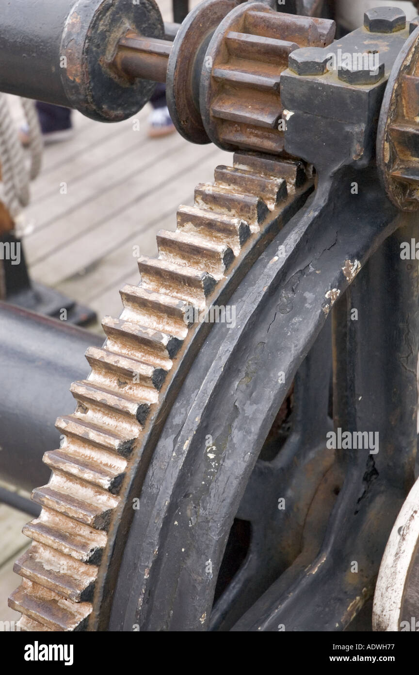 Jammed Cogs Cogs and ratchet Stock Photo - Alamy