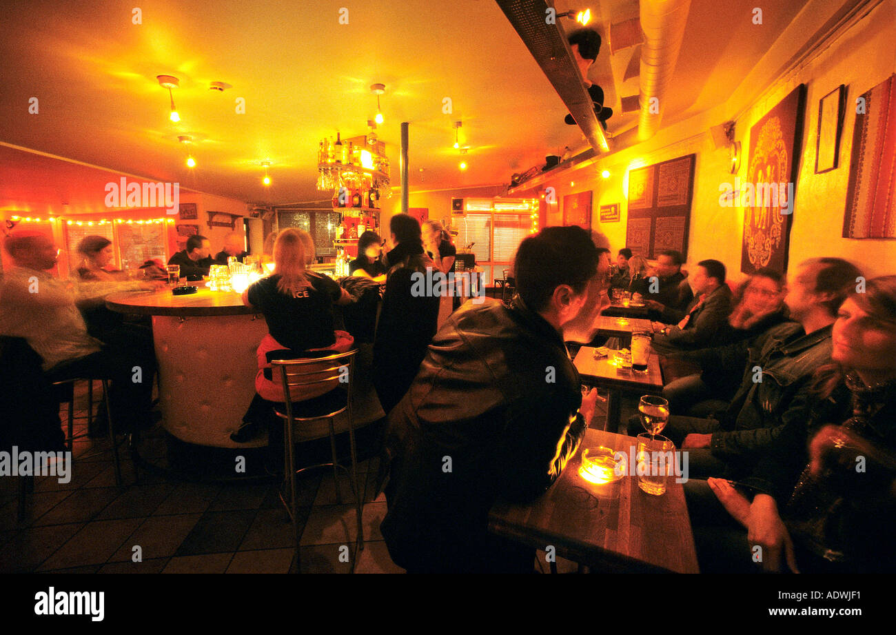 Olstofan pub in Reykjavik Stock Photo