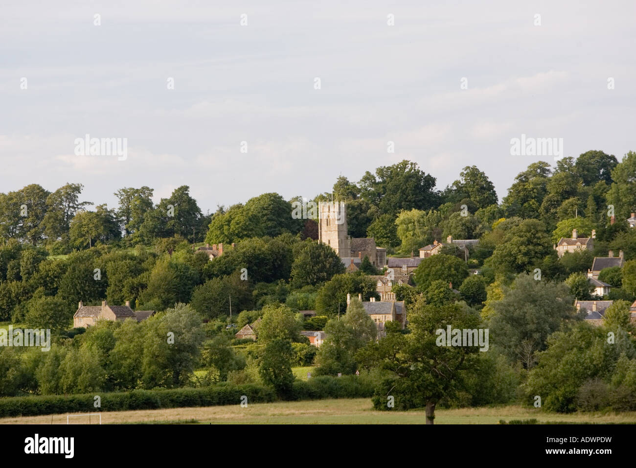 St Faith with All Saints Church in Coleshill the Vale of White Horse Oxfordshire United Kingdom Stock Photo