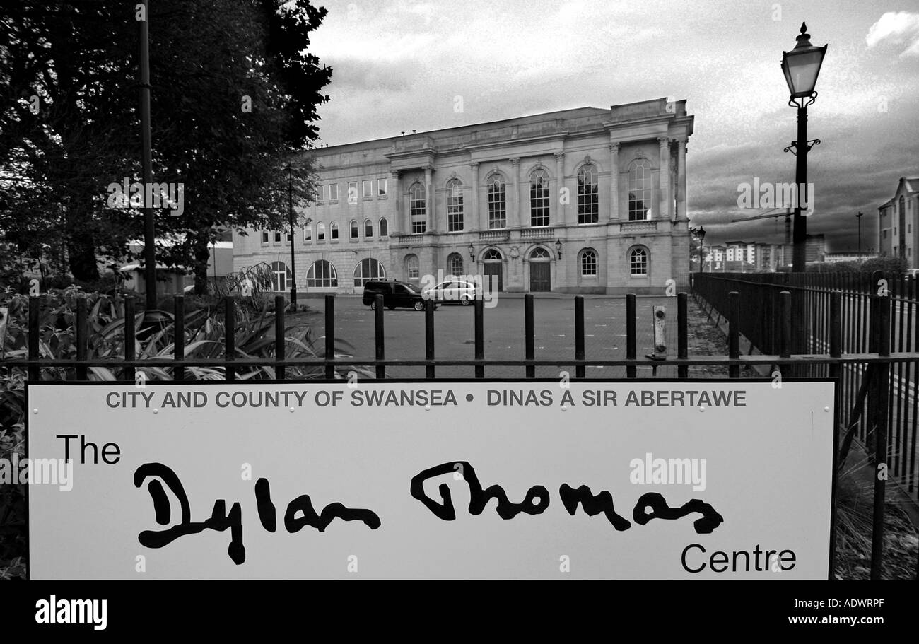 The Dylan Thomas Centre in Swansea Stock Photo Alamy