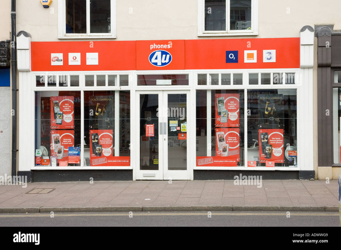Phones 4U store in Bury St Edmunds in Suffolk, UK Stock Photo