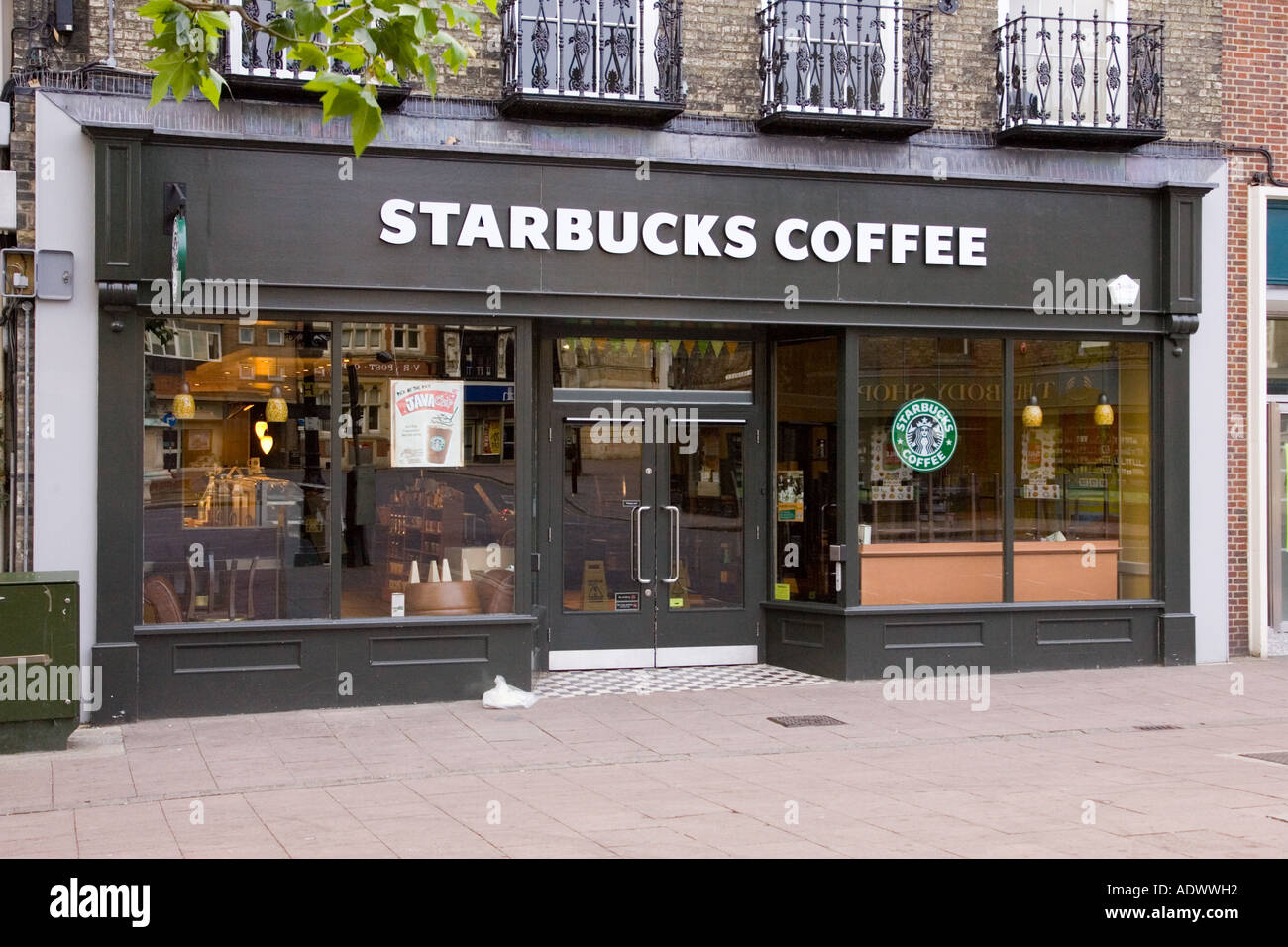 A Starbucks coffee shop in Bury St Edmunds, Suffolk, UK Stock Photo Alamy
