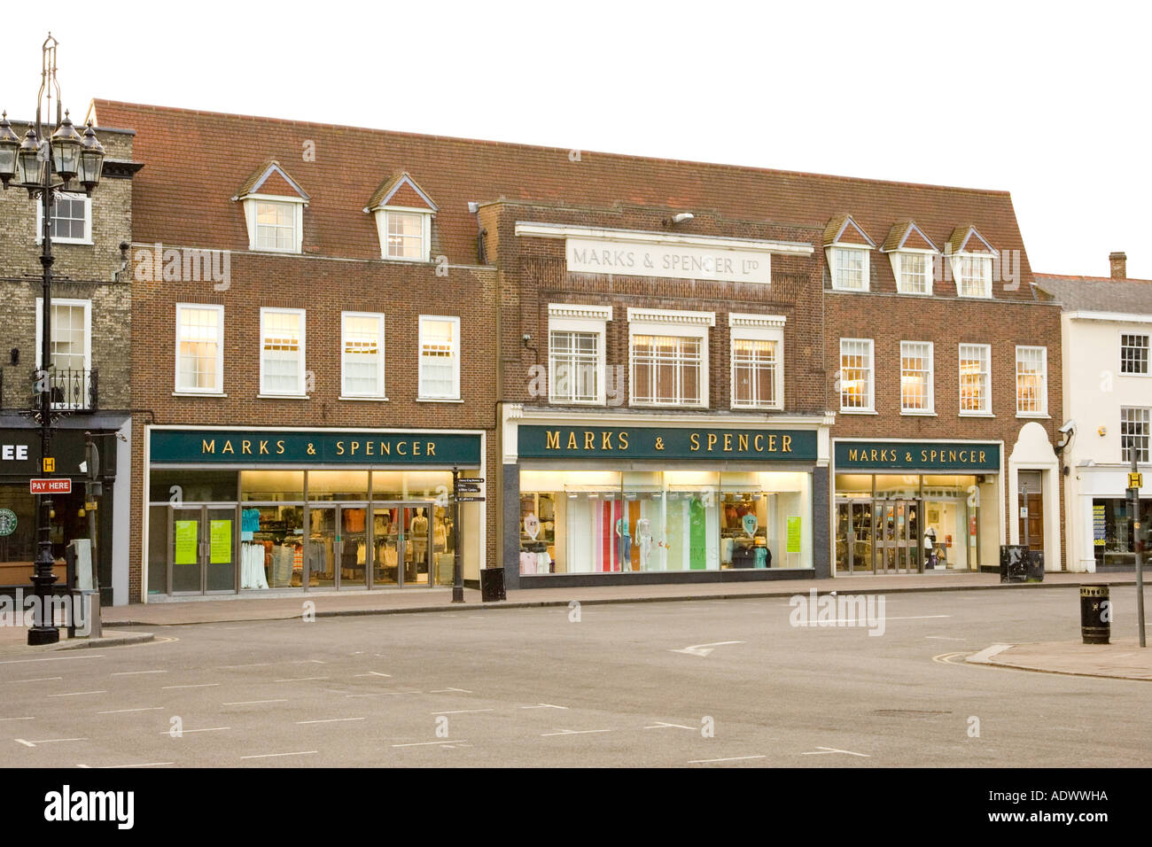 Marks Spencer Store In Bury St Edmunds In Suffolk Uk Stock Photo Alamy