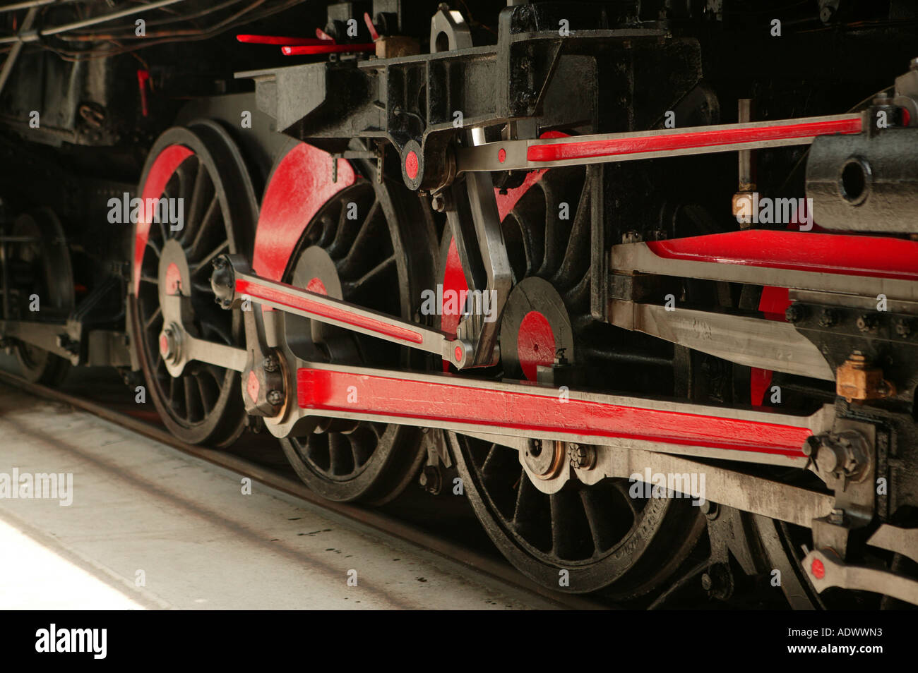 tren de la fresa, strawerry of train, Madrid, Aranjuez, Spain, tren vapor, railway,train, locomotive, old, antique, steam, snow, Stock Photo