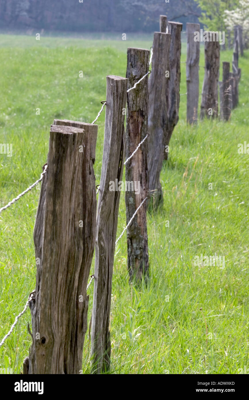 Old fenceposts hi-res stock photography and images - Alamy