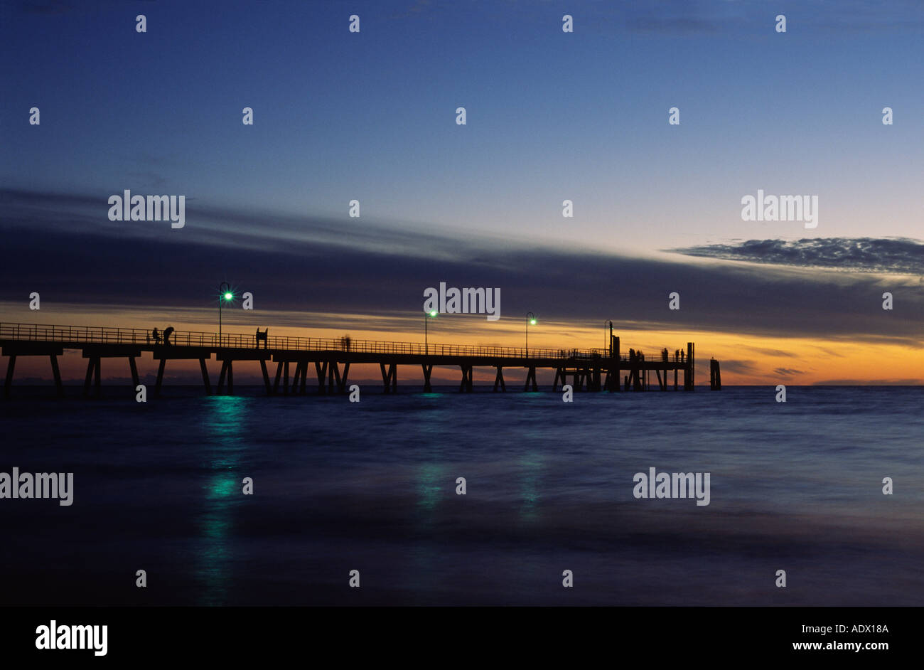 Pier lights sky hi-res stock photography and images - Alamy