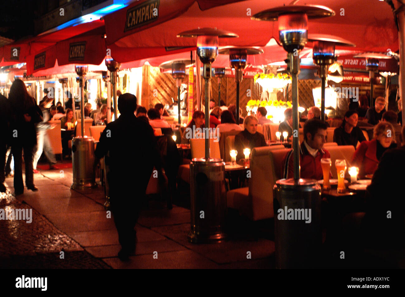 Berlin Mitte nightlife spot Oranienburgerstrasse Stock Photo - Alamy