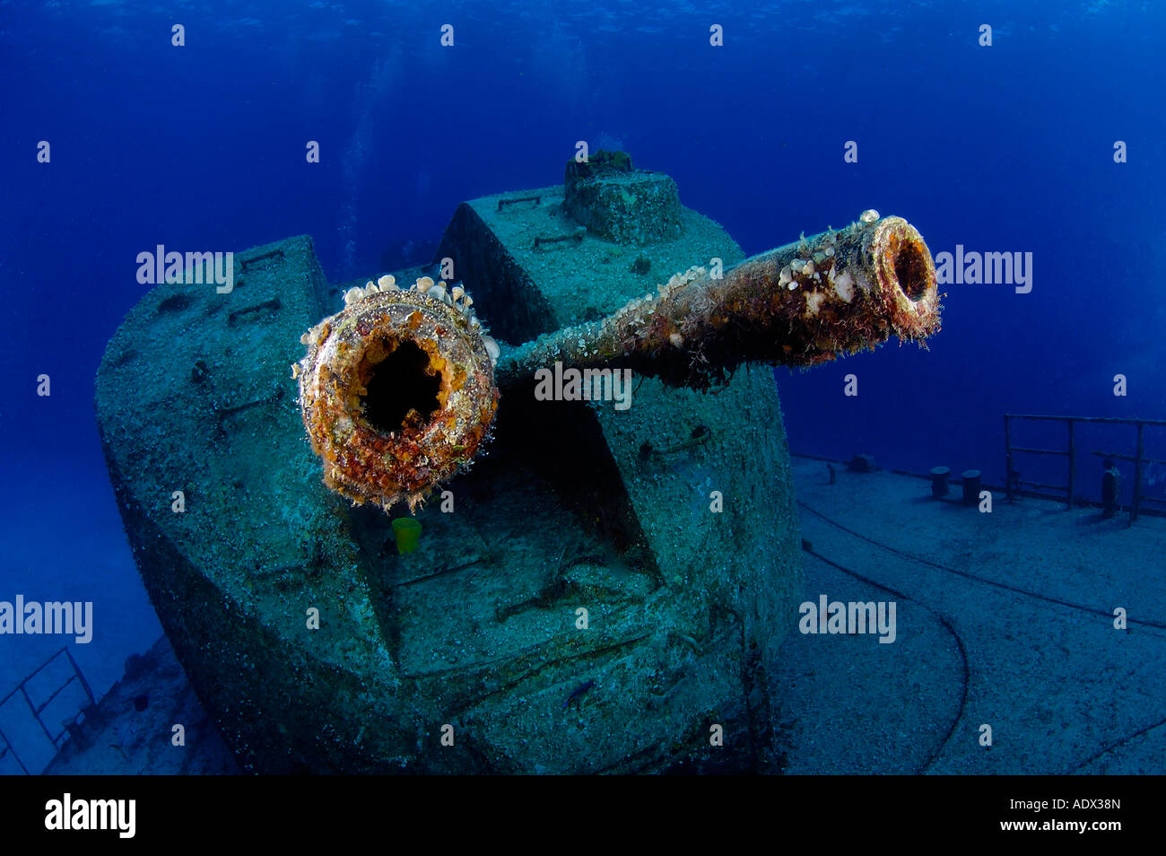 Doc Poulson Wreck Grand Cayman Caribbean Sea Cayman Islands Stock Photo