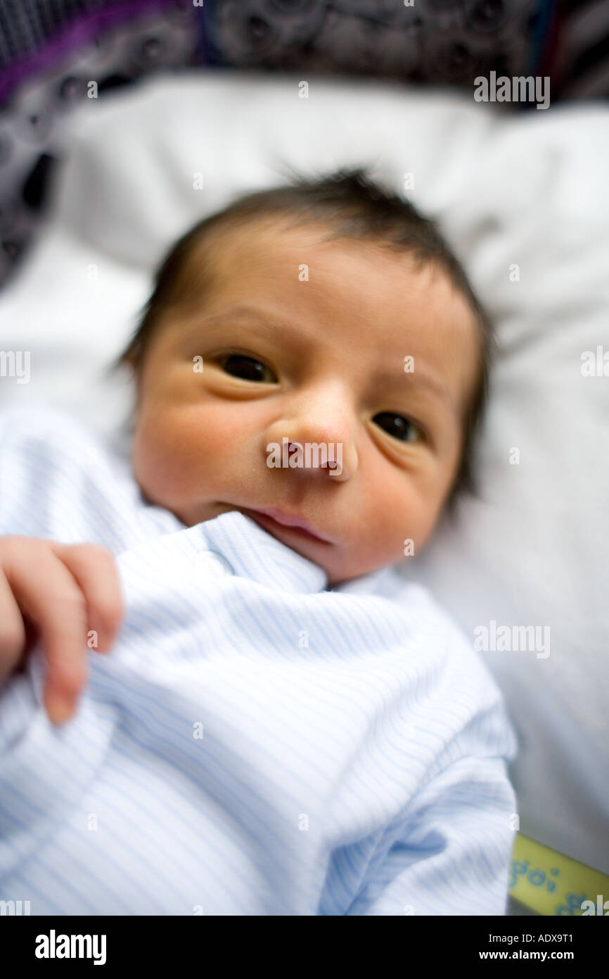Young baby boy Stock Photo