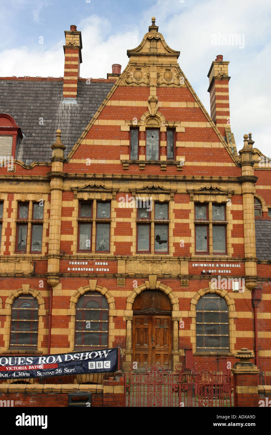 Victoria Baths Hathersage Road Longsight Manchester UK Stock Photo Alamy