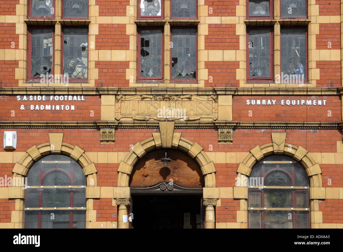 Victoria Baths Hathersage Road Longsight Manchester UK Stock Photo Alamy