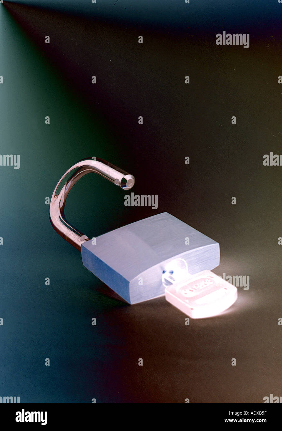 Concepts padlock padlocks lock locks key keys negative unlocked metal ...