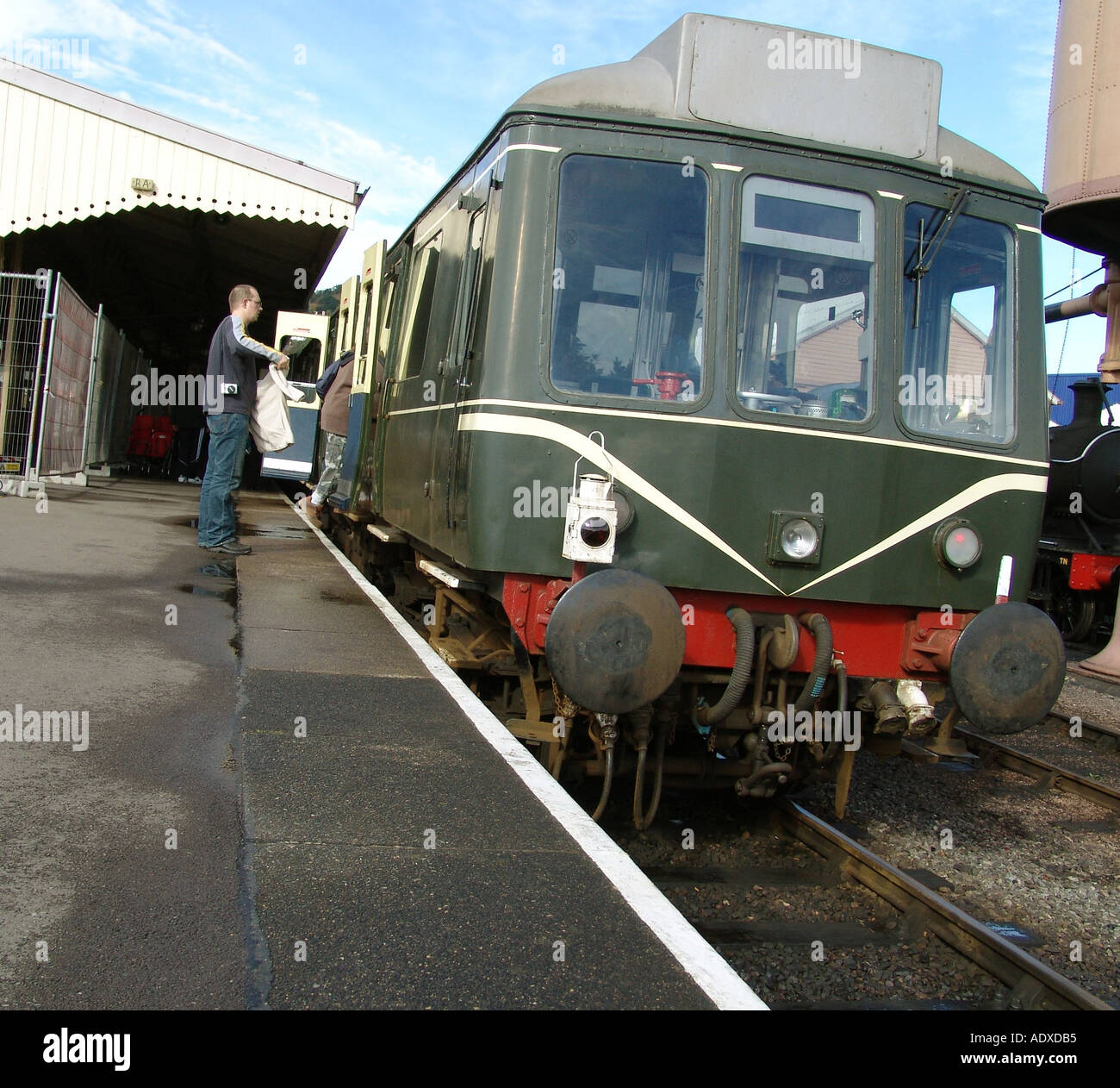 Railway Station at Minehead England UK 2004 Stock Photo Alamy