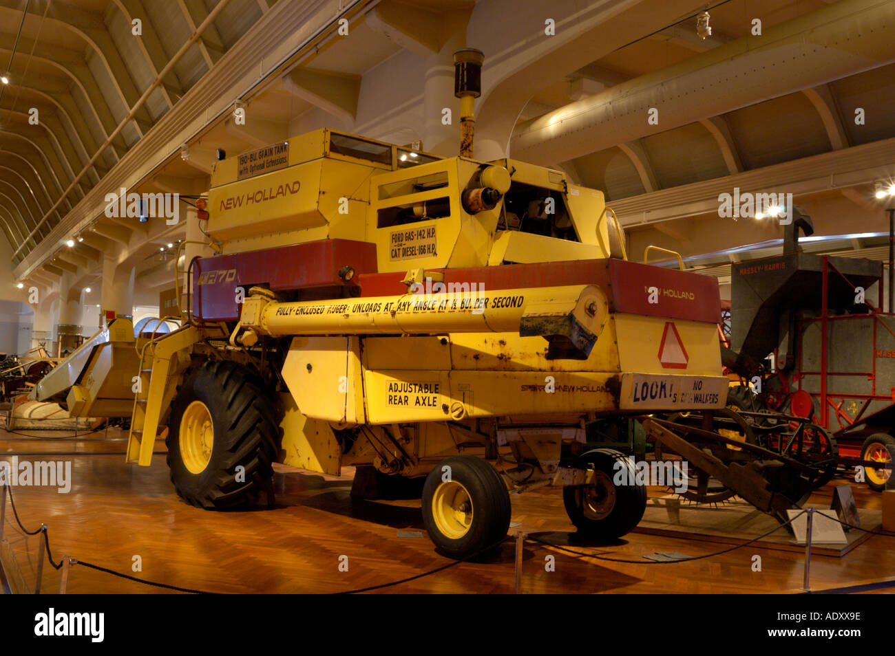 New holland tr 70 combine with ford diesel #8