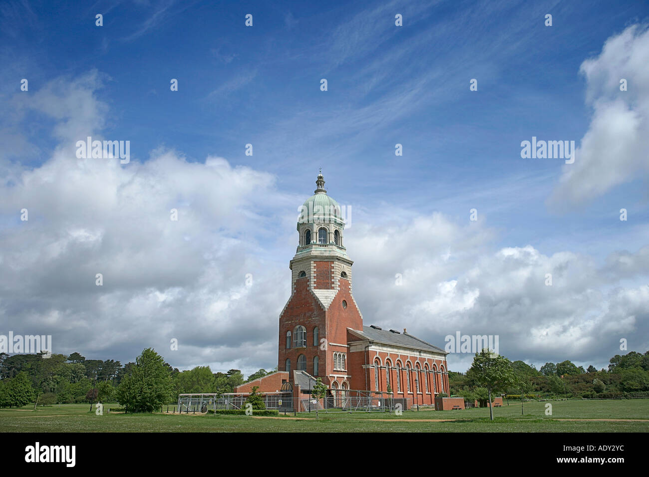 Hospital Chapel at the Royal Victoria Country Park in Neltley Southampton UK Stock Photo