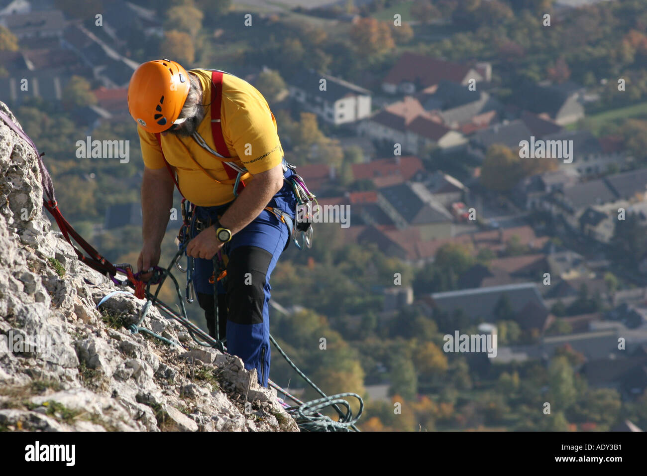 Climber mountaineer hi-res stock photography and images - Alamy