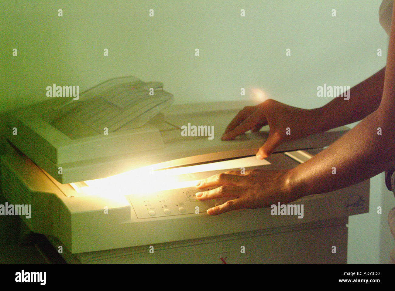 Business Concepts I hands copying copy photocopy duplicate electronic