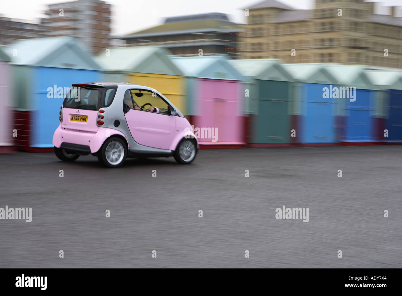 Smart car Stock Photo