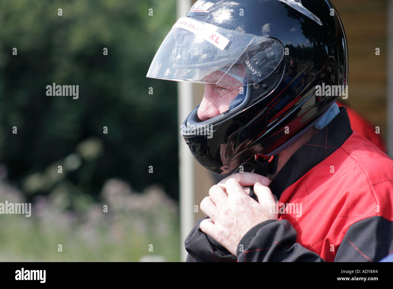 Grand prix crash helmet hi-res stock photography and images - Alamy