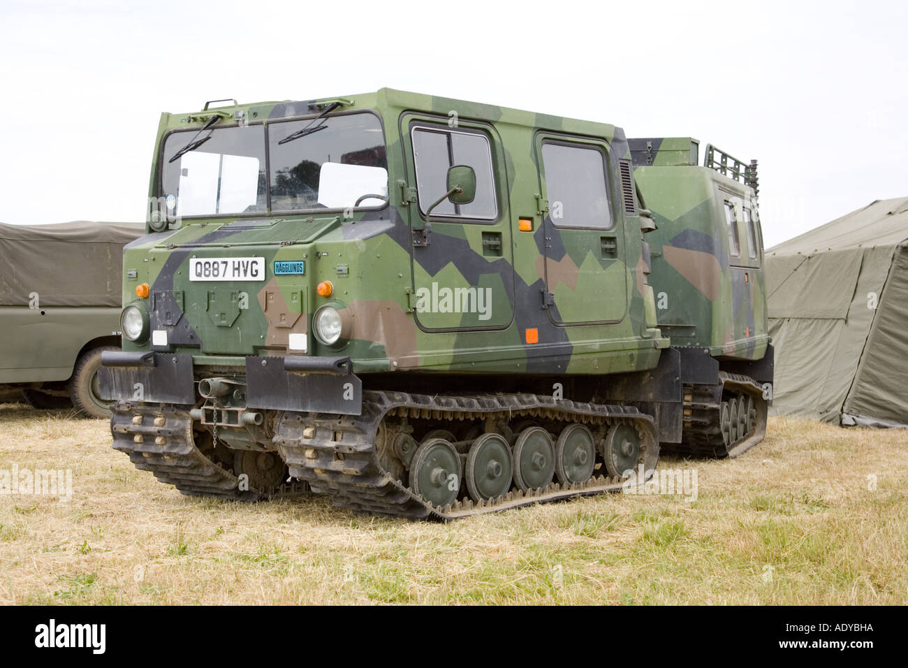 Hagglunds Bv206 tracked all terrain vehicle Stock Photo