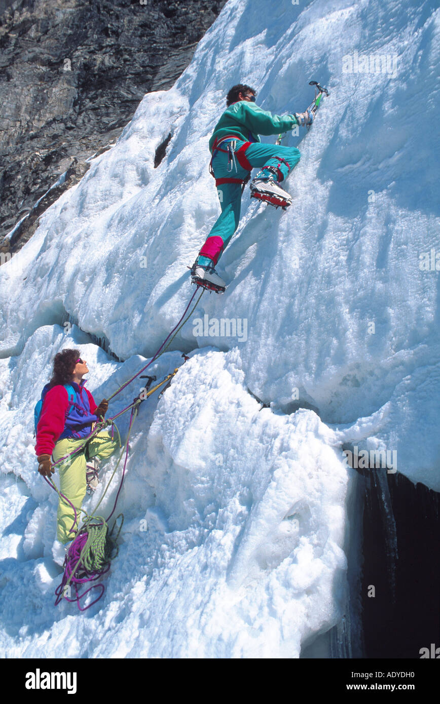 ice climbing rope