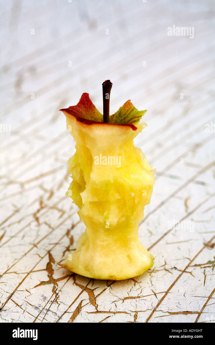 Apple core hi-res stock photography and images - Alamy