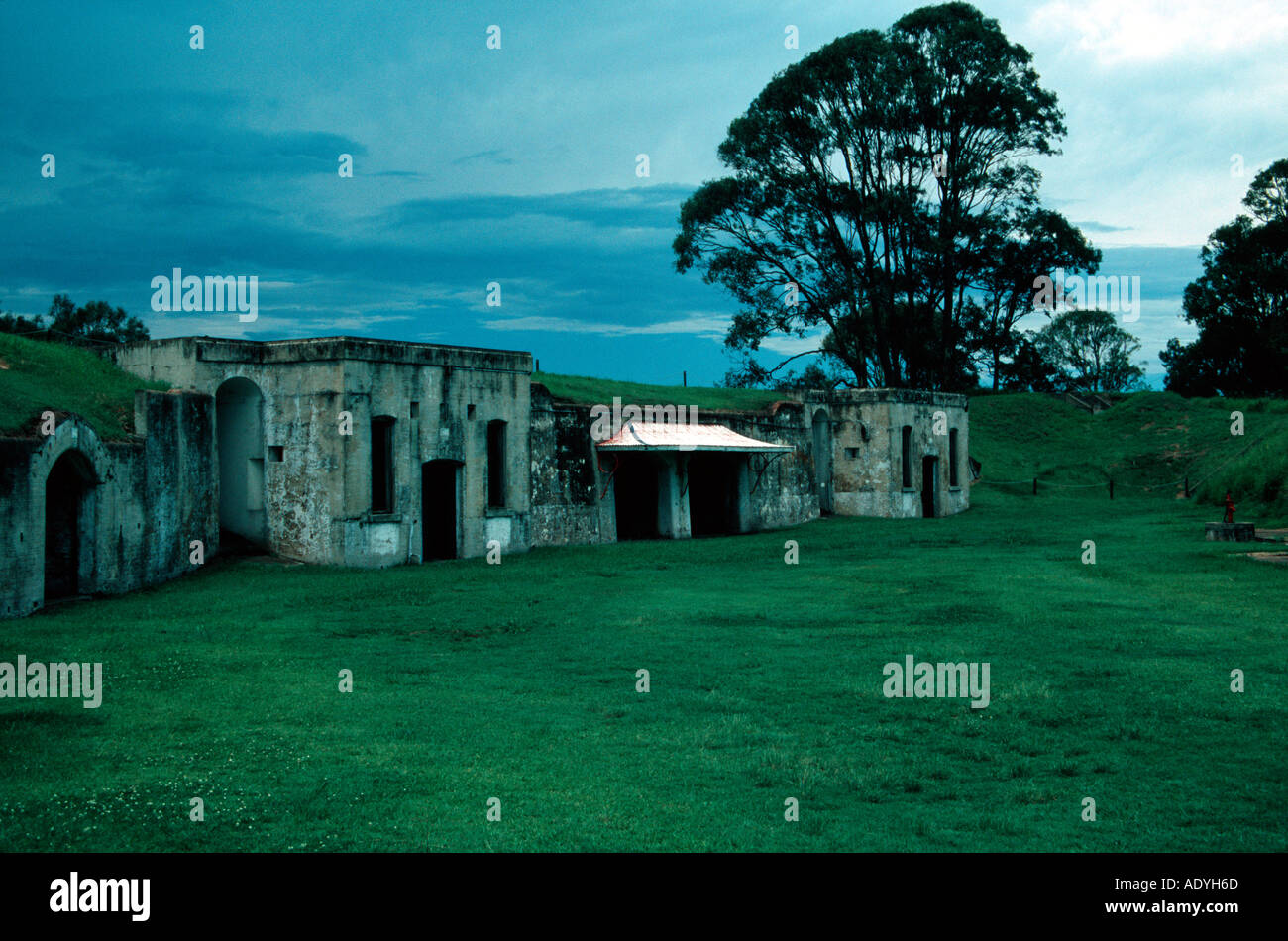 Fort Lytton Brisbane s frontline defence Stock Photo Alamy