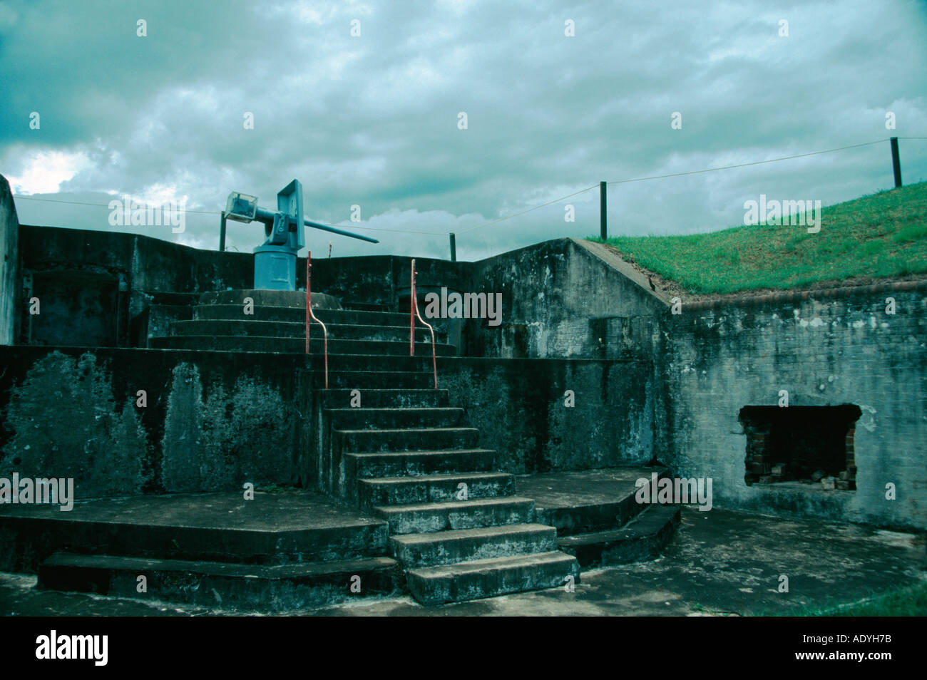 Fort Lytton Brisbane s frontline defence Stock Photo Alamy