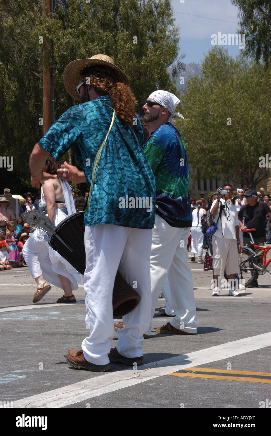Summer Solstice Parade Santa Barbara Stock Photo Alamy