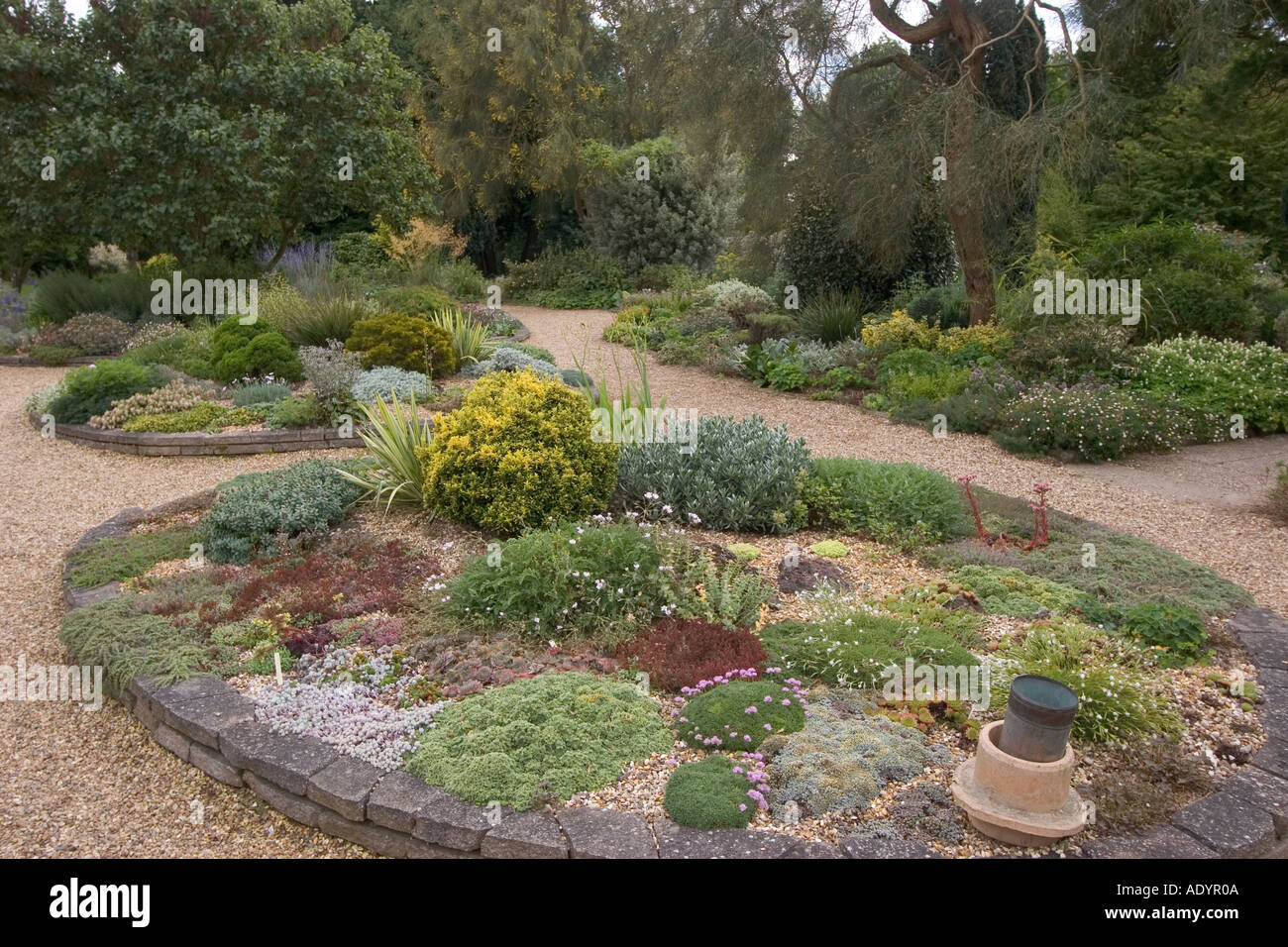 Corner of The Beth Chatto Gardens Elmstead Market near Colchester Essex