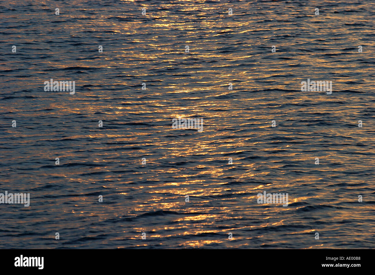 Ibiza waves on the sea Stock Photo
