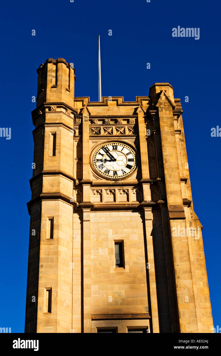 Melbourne Australia / The Old Arts Clock Tower in The University of