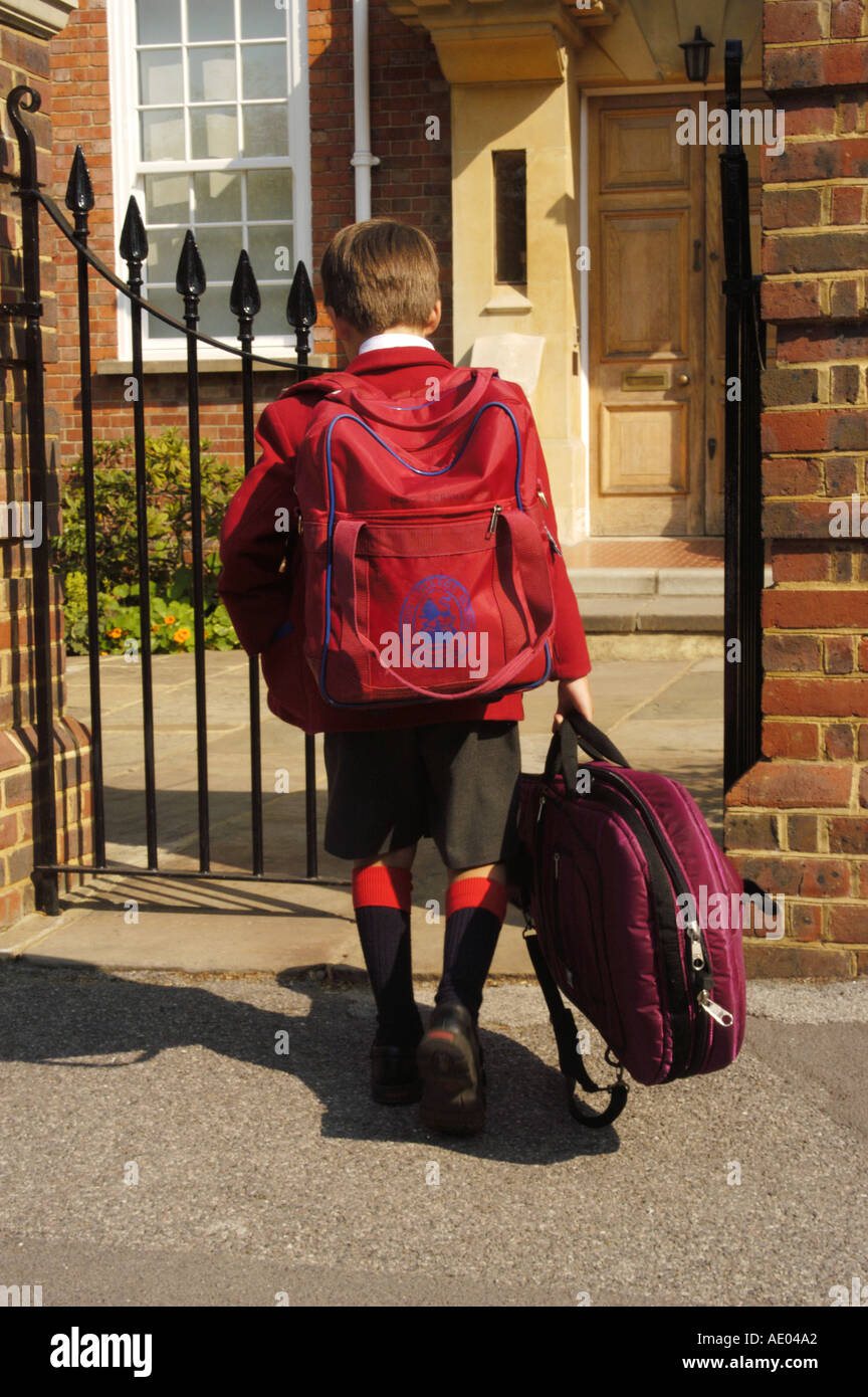 Children run school gate hi-res stock photography and images - Alamy