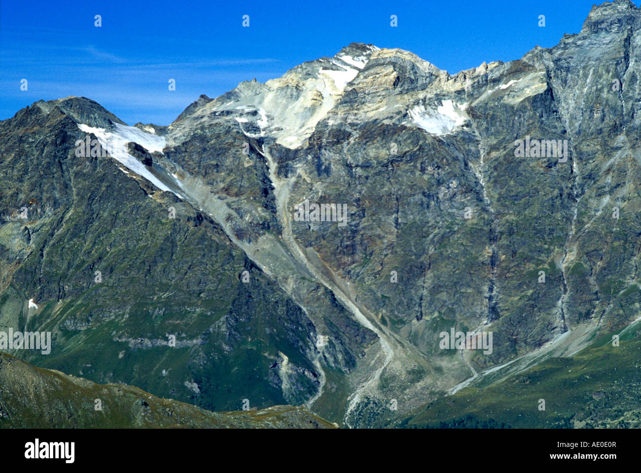 Europe, Italy - Vallée d'Aoste - Mount Rousse peak Stock Photo - Alamy
