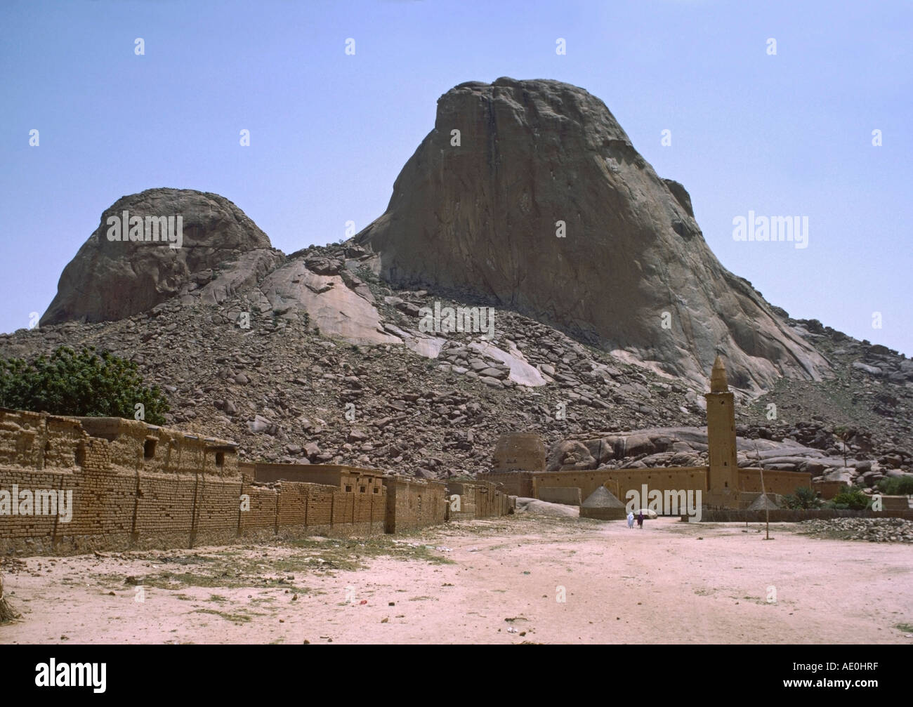 Katamiya and Jebel hills Kassala Sudan Stock Photo