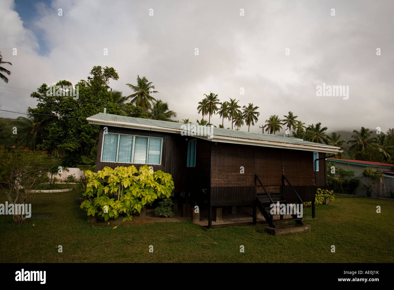 Creole Home Mahe Island The Seychelles Stock Photo: 13528494 - Alamy