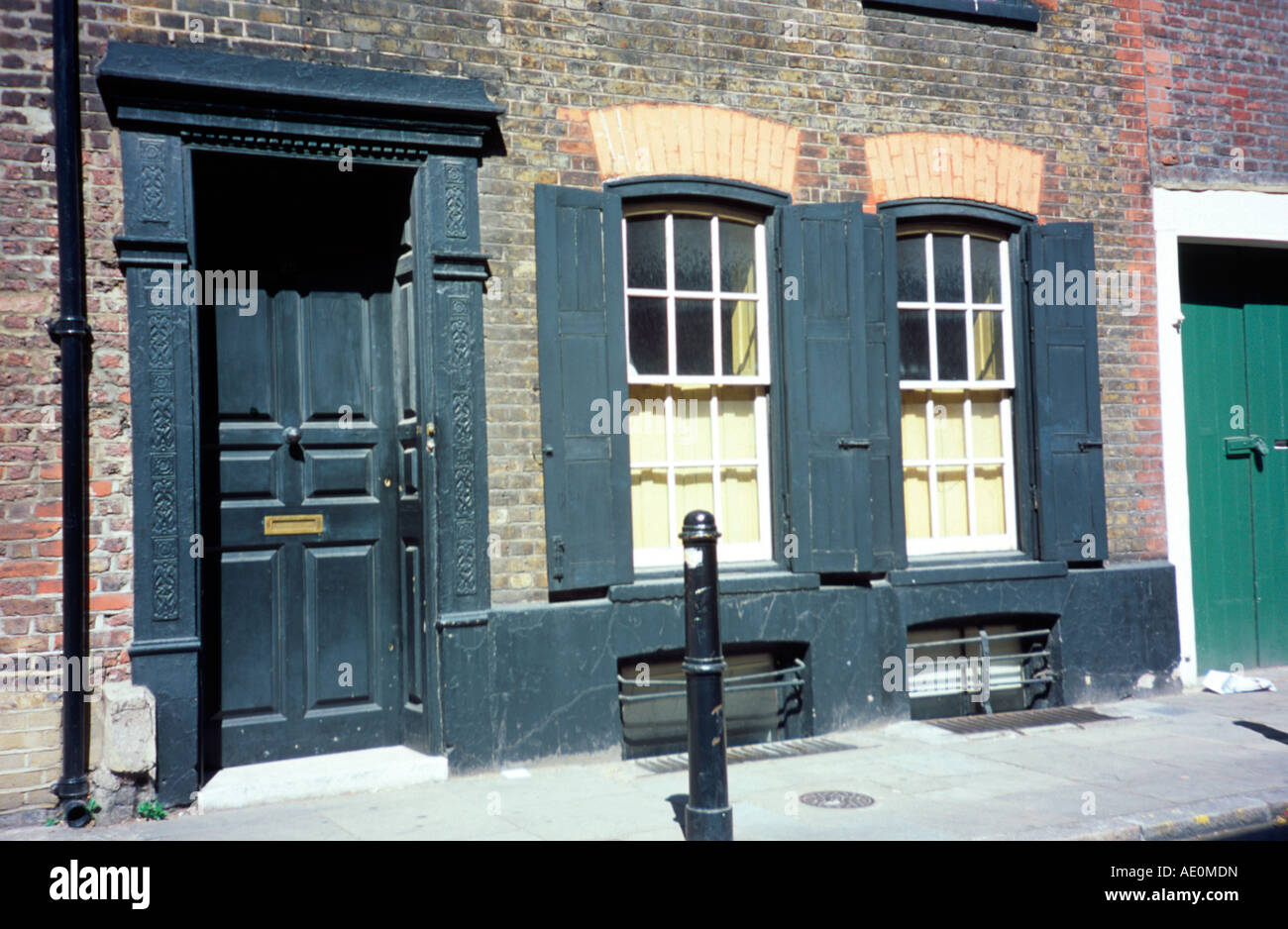 Fournier street london e1 uk stock photo alamy
