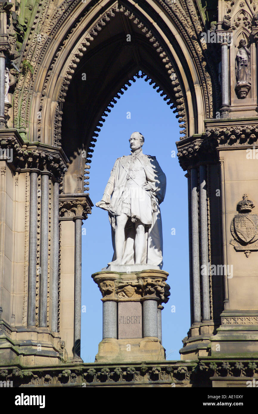 Prince Albert Memorial Monument [Albert Square] Manchester Lancashire