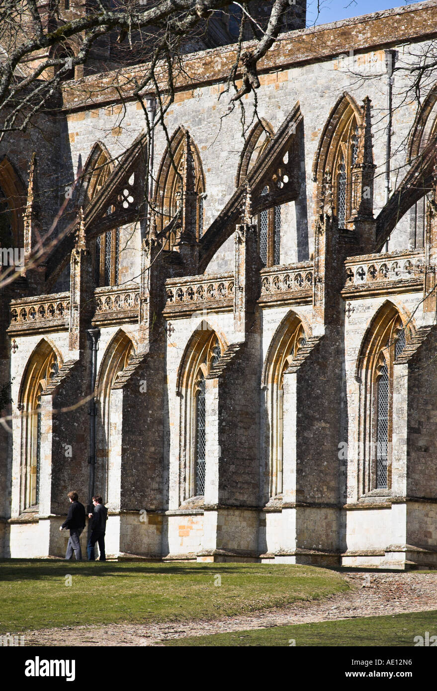 Milton Abbas School in Dorset Stock Photo