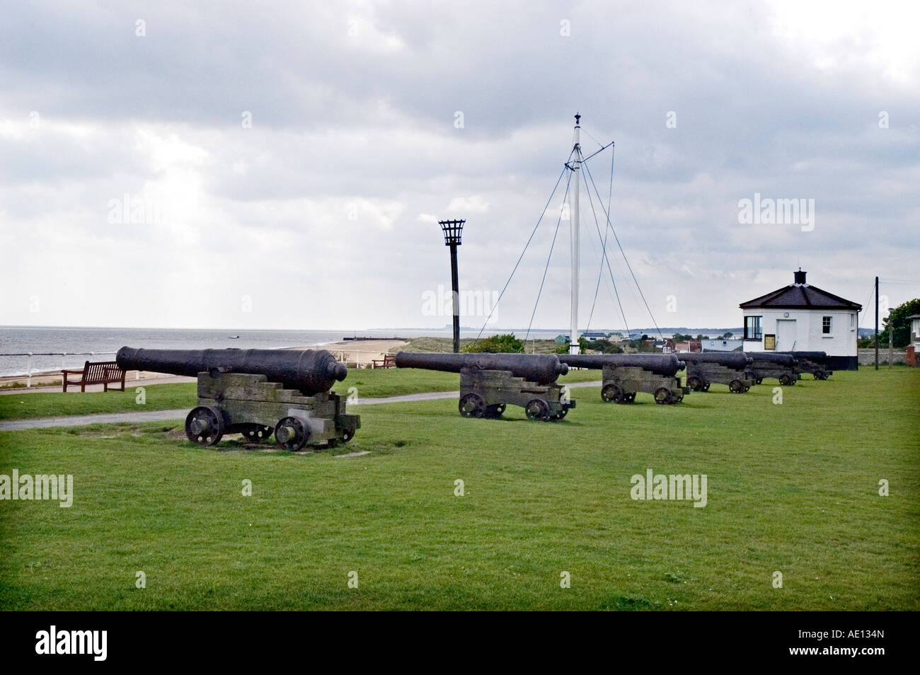 Gun Hill Southwold Stock Photo Alamy