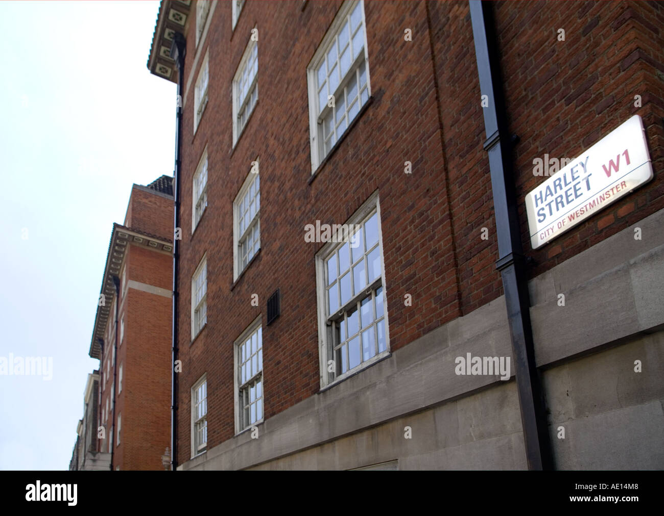 Harley Street, London, W1, Westminster, England, UK, Europe Stock Photo