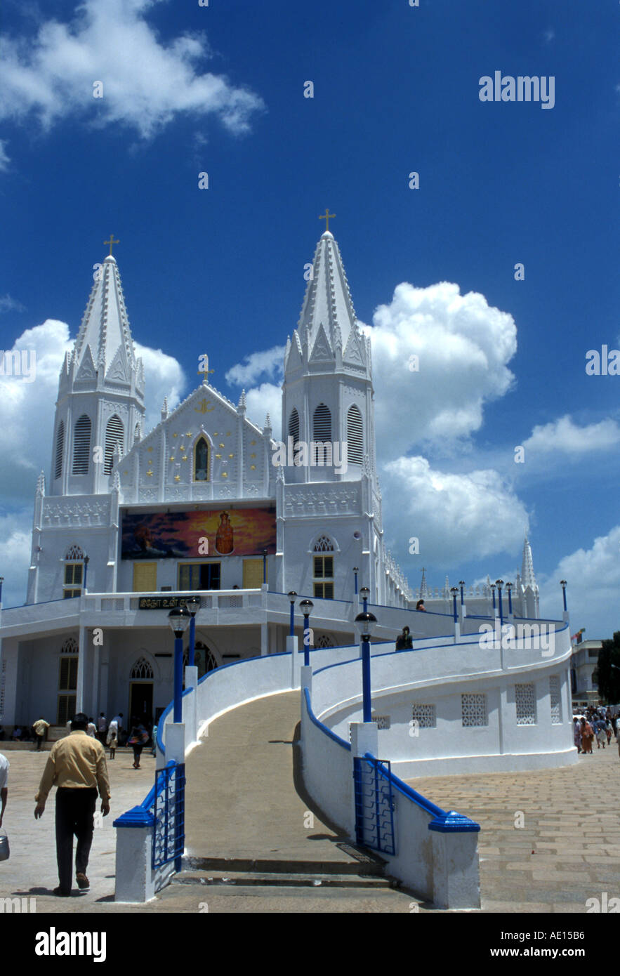 Church Goa India Stock Photo