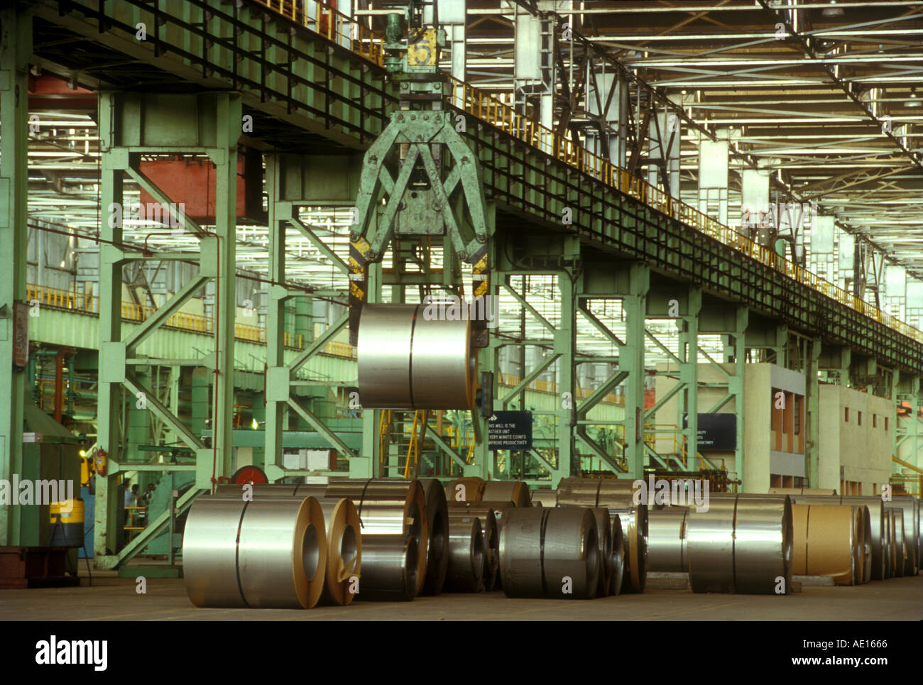 Warehouse SAIL Steel Authority of India Ltd plant at Salem Tamil Nadu