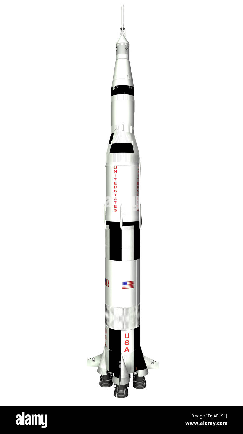 saturn 5 moon rocket